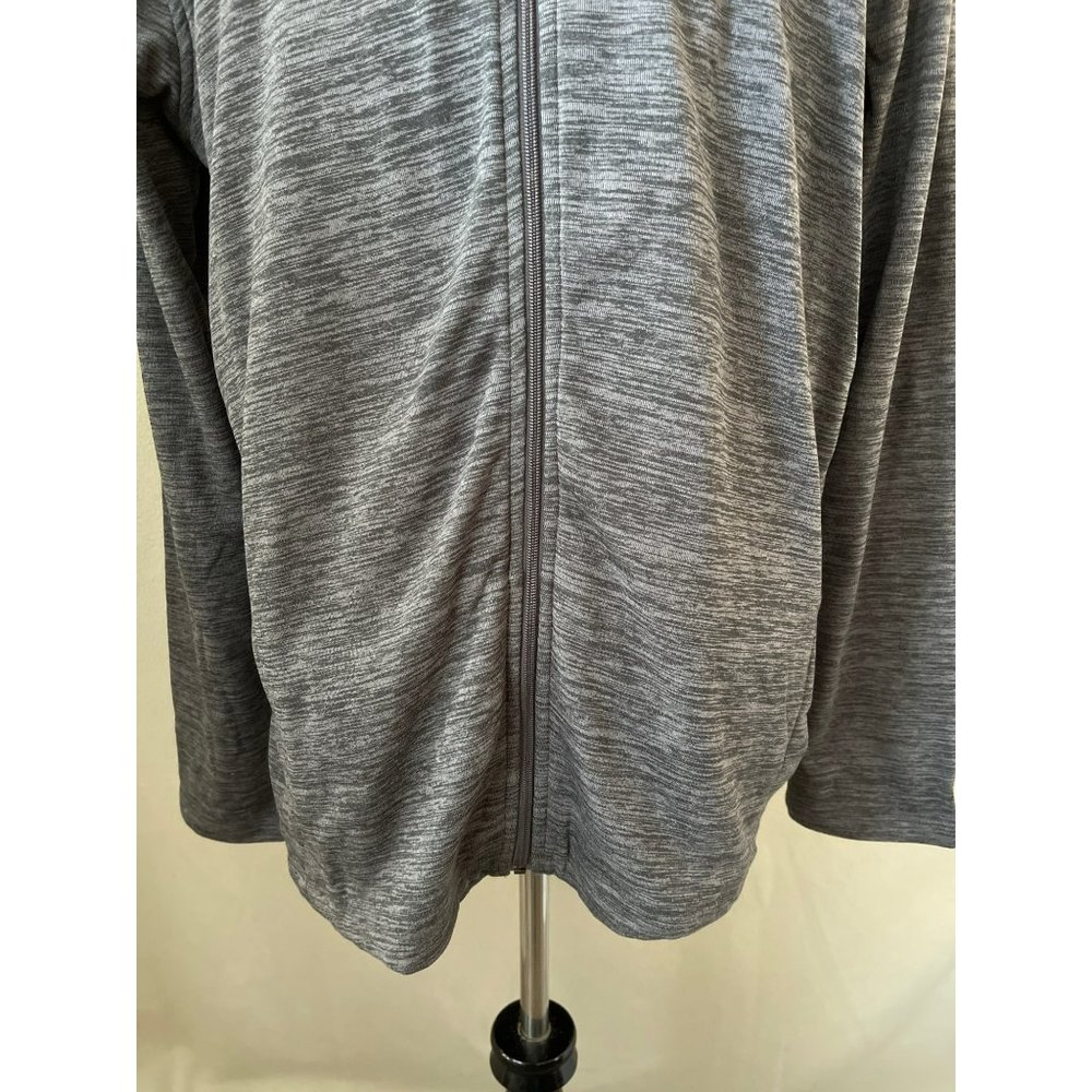 Balance Collection Gray Static Lightweight Full Zip Hooded Jacket, Large - Picture 3 of 12